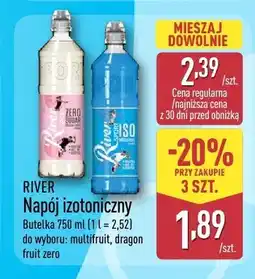 ALDI Napój izotoniczny River Dragon Fruit Zero oferta