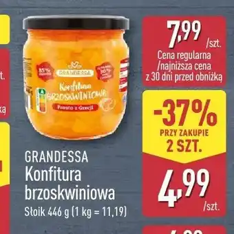 ALDI Konfitura brzoskwiniowa Grandessa oferta