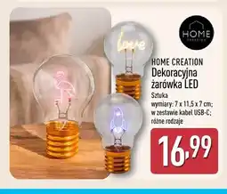 ALDI Dekoracyjna żarówka LED Home Creation oferta