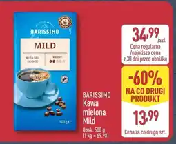 ALDI Kawa mielona Barissimo Mild oferta