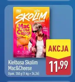 ALDI Kiełbasa Skolim Mac&Cheese JBB Bałdyga oferta
