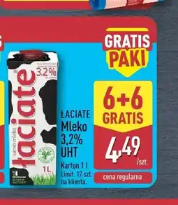 ALDI Mleko Łaciate 3,2% UHT oferta