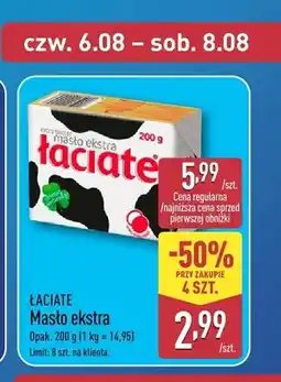 ALDI Masło ekstra Łaciate oferta
