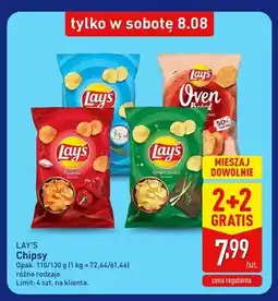 ALDI Chipsy Lay's papryka oferta
