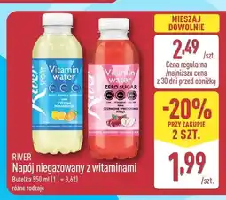 ALDI Napój niegazowany z witaminami River Vitamin Water Cytryna Pomarańcza oferta
