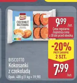ALDI Kokosanki z czekoladą Biscotto oferta