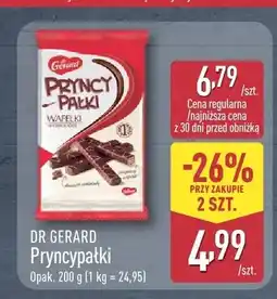 ALDI Wafelki Pryncypałki Dr. Gerard oferta