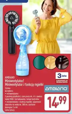 ALDI Miniwentylator AMBIANO oferta