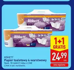 ALDI Papier toaletowy 4-warstwowy Kokett 10-pak oferta