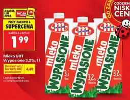 Biedronka Mleko UHT Wypasione 3,2% oferta