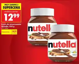 Biedronka Krem do smarowania Nutella oferta