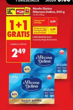 Biedronka Masło Ekstra Mleczna Dolina oferta