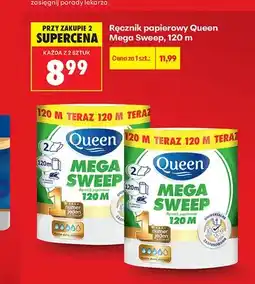 Biedronka Ręcznik papierowy Queen Mega Sweep oferta