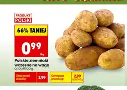 Biedronka Polskie ziemniaki wczesne na wagę oferta