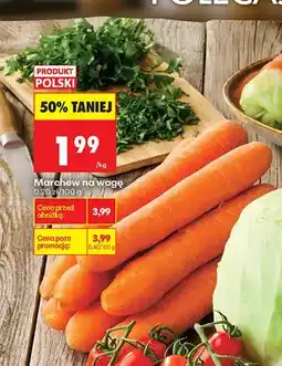 Biedronka Marchew na wagę polska oferta