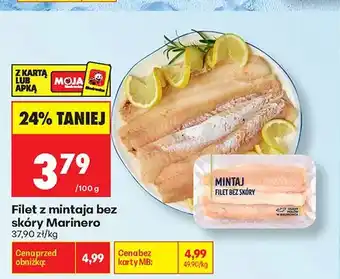 Biedronka Filet z mintaja bez skóry Marinero oferta