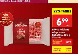 Biedronka Mięso mielone wieprzowe Sokołów oferta