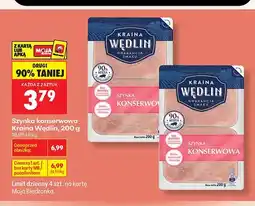 Biedronka Szynka konserwowa Kraina Wędlin oferta
