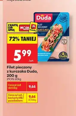 Biedronka Filet pieczony z kurczaka Duda oferta