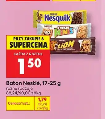 Biedronka Baton Nestlé Cini Minis oferta
