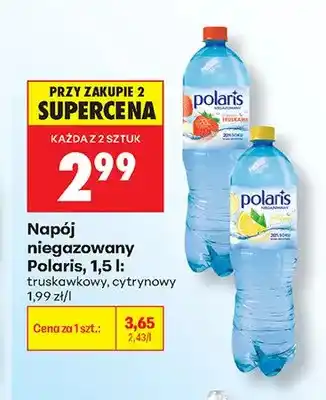 Biedronka Napój niegazowany Polaris cytrynowy oferta