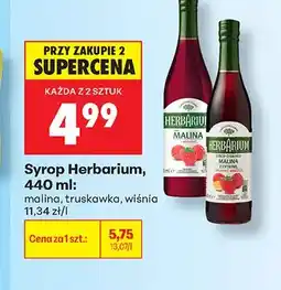 Biedronka Syrop Herbarium malina oferta