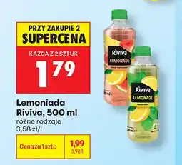 Biedronka Lemoniada cytrynowo-arbuzowa Riviva oferta