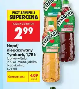 Biedronka Napój niegazowany Tymbark jabłko-mięta oferta