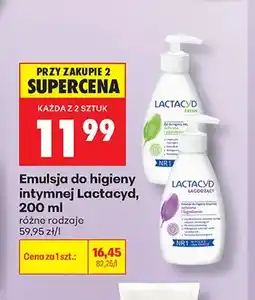 Biedronka Emulsja do higieny intymnej Lactacyd Fresh oferta