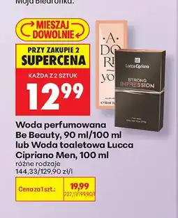 Biedronka Woda perfumowana Be Beauty oferta