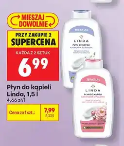 Biedronka Płyn do kąpieli Linda Kwiatowe Otulenie oferta