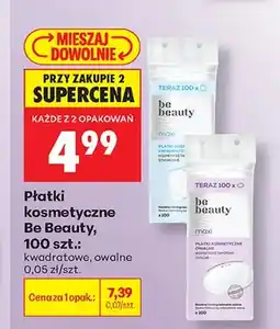 Biedronka Płatki kosmetyczne Be Beauty owalne oferta