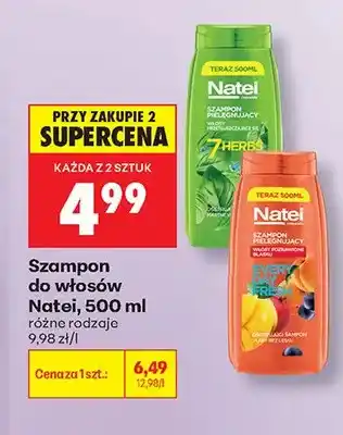 Biedronka Szampon do włosów Natei 7 Herbs oferta