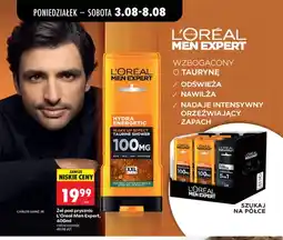 Biedronka Żel pod prysznic L'Oreal Men Expert Hydra Energetic oferta
