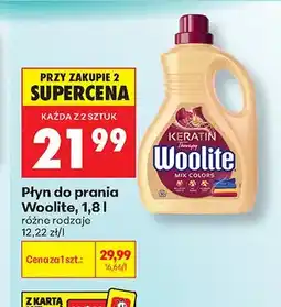 Biedronka Płyn do prania Woolite Mix Colors oferta