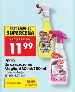 Biedronka Spray do czyszczenia Meglio Odtłuszczacz Uniwersalny oferta