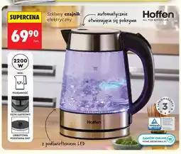 Biedronka Czajnik elektryczny szklany Hoffen oferta