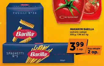 Groszek Makaron barilla oferta
