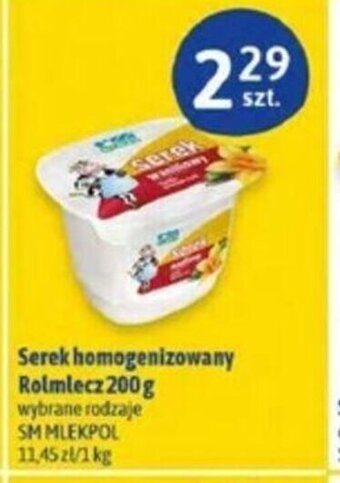 Euro Sklep Serek homogenizowany Rolmlecz 200g oferta