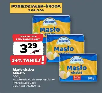 Netto Masło Miletto oferta