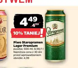 Netto Piwo Staropramen oferta