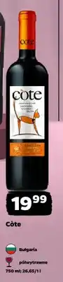Netto Wino czerwone półwytrawne Côte oferta