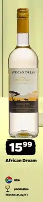 Netto Wino białe półsłodkie African Dream oferta