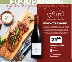 Netto Wino czerwone Les Amourettes Merlot oferta