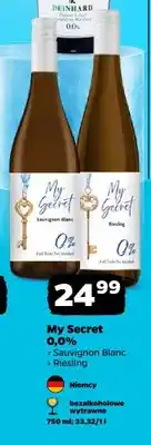 Netto Wino bezalkoholowe My Secret Sauvignon Blanc oferta