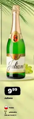 Netto Wino musujące Juliano półsłodkie oferta