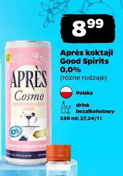 Netto Drink bezalkoholowy Après Cosmo Good Spirits 0,0% oferta