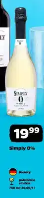 Netto Wino bezalkoholowe musujące Simply Sparkling oferta