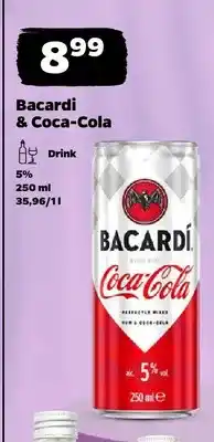 Netto Drink Bacardi & Coca-Cola oferta