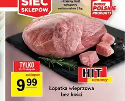 Gram Market Łopatka wieprzowa bez kości oferta